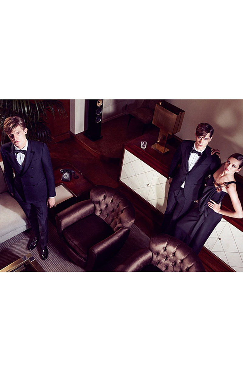 Pre-Fall 2012 Gucci Embellished One Shoulder Ad Campaign Dress