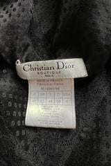 Gorgeous Spring 2005 Christian Dior by John Galliano Black Silk & Lace Dress