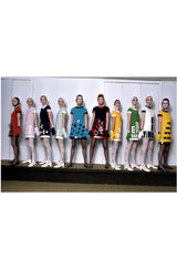 1969 Documented Pierre Cardin Runway & Ad Campaign Dress