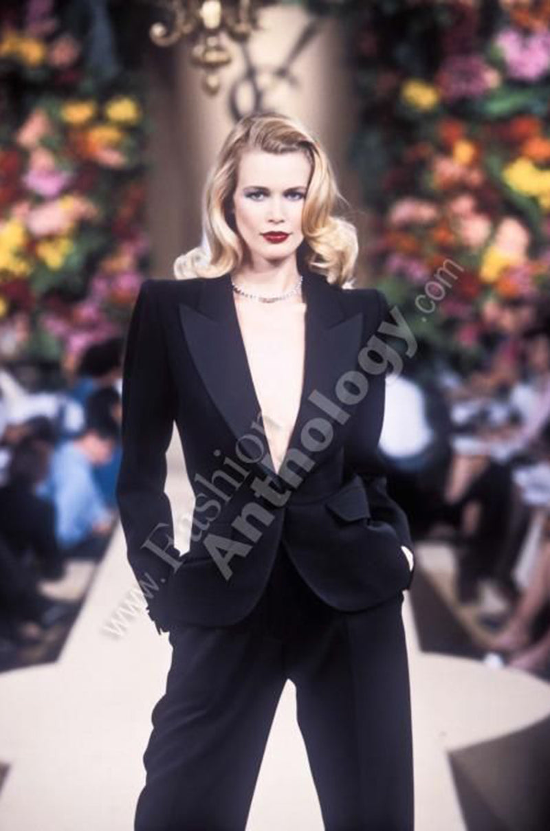 Couture Saint Laurent Suit Women's Ysl Tuxedo Nz