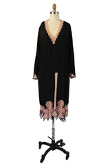 1920s Agnes Adaptation Silk Day Dress