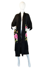 1920s Beaded Fringed Flapper Kimono