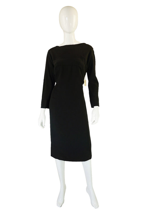 1950s Dead-Stock Irene Low Back Dress