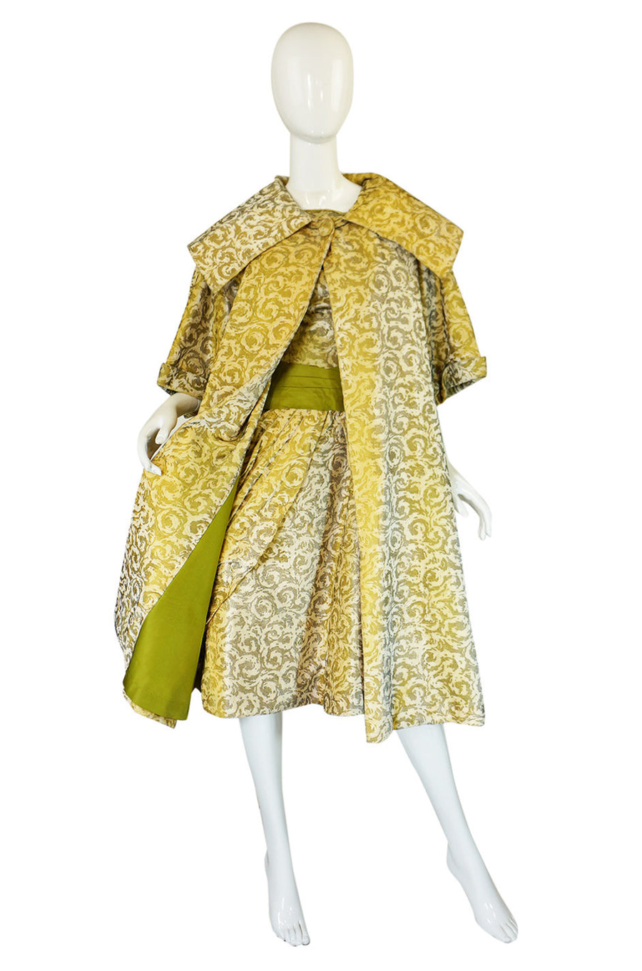 1950s Rare Ceil Chapman Dress & Coat – Shrimpton Couture