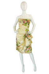 1950s Rare Philip Hulitar Silk Dress