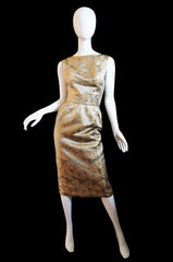 1950s Silk Brocade Helena Barbieri Set