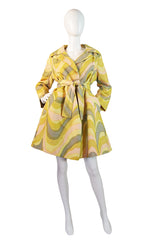 1960s Bill Blass Bond Street Mod Coat