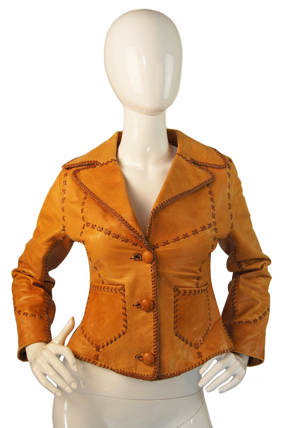 1960s Buckskin Novarese Leather Jacket – Shrimpton Couture