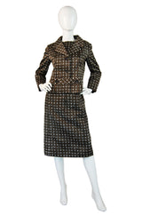 1960s Christian Dior Check Shift & Jacket