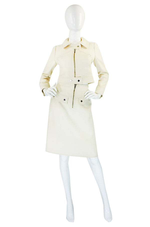 1960s Courreges Numbered Haute Couture Suit