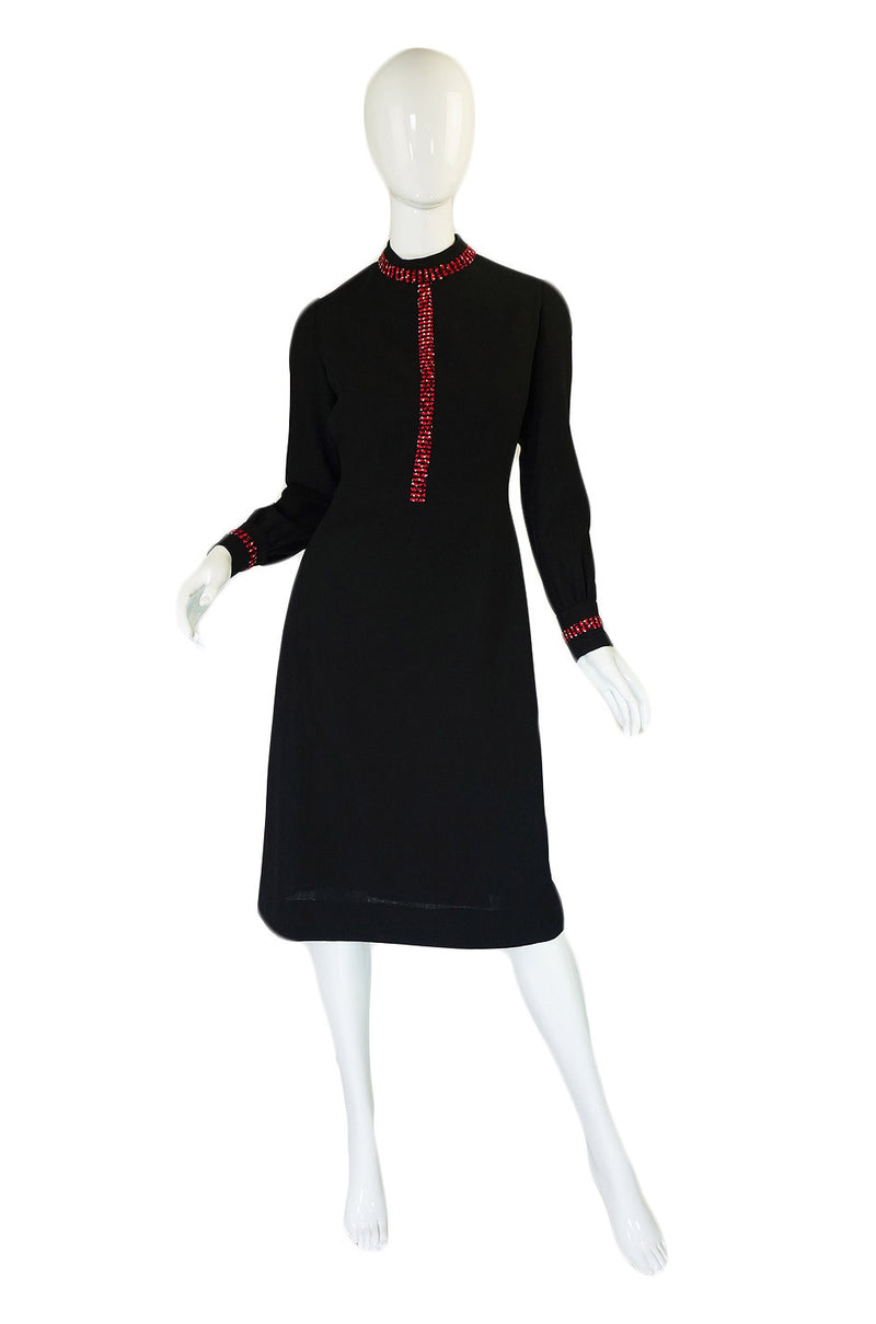 1960s Numbered Couture Balmain Dress