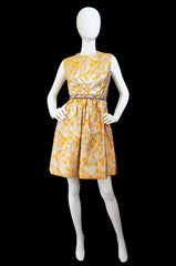 1960s Oscar de La Renta Attr. Mini Dress