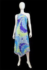 1960s One Shoulder EPFR Pucci Dress