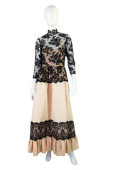 Fall 1975 Oscar De la Renta Lace Gown