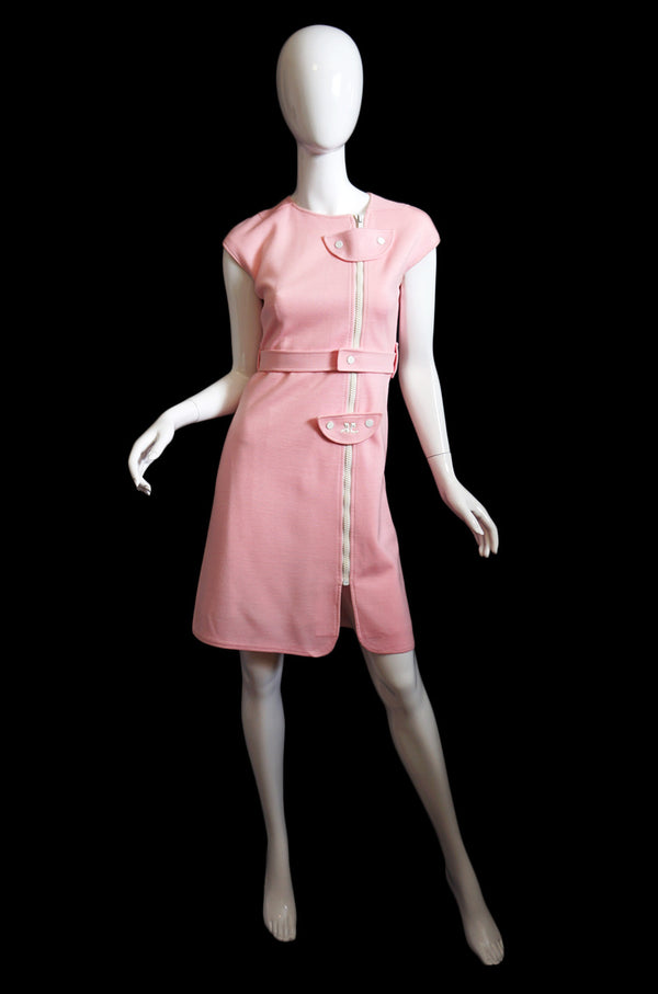 Late 1960s Courreges Hyperbole Mini