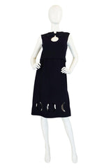 1960s Rare Pierre Cardin Cut Out Dress