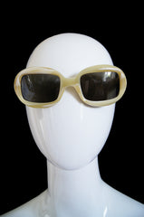 1960s Handmade Valentino Sunglasses