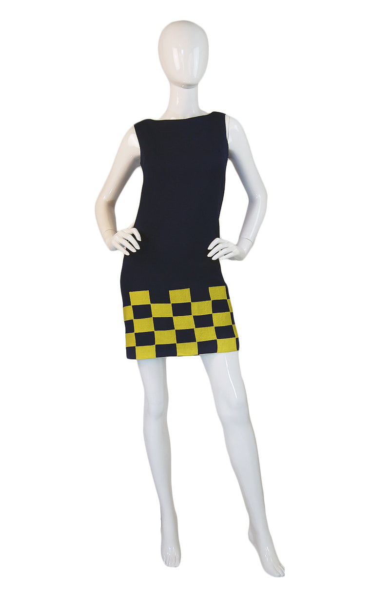 1960s Youth Guild Go Go Mini Dress