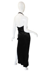 1990s Galliano for Christian Dior Velvet Gown