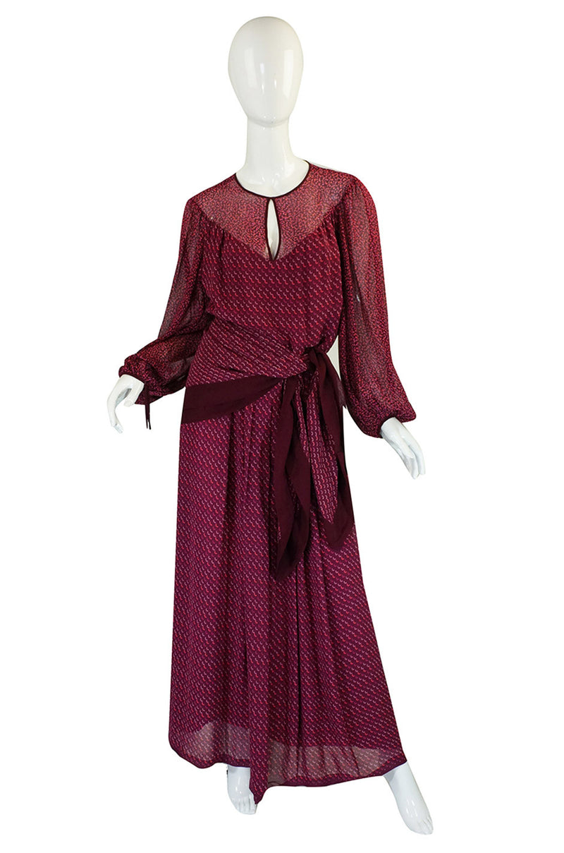 F/W 1970 Christian Dior Numbered Maxi
