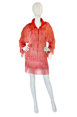 1970s OMO Norma Kamali Fringed Suit