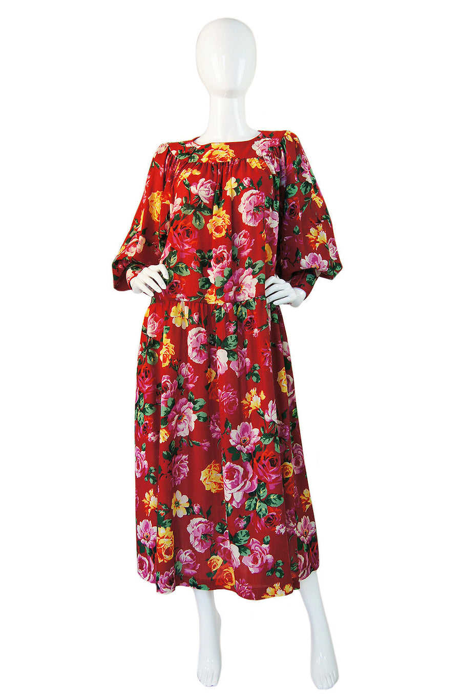 Autumn/Winter 1984-1985 Kenzo Dress Shrimpton Couture Autumn/Winter 1984-1985 Kenzo Dress Shrimpton Couture