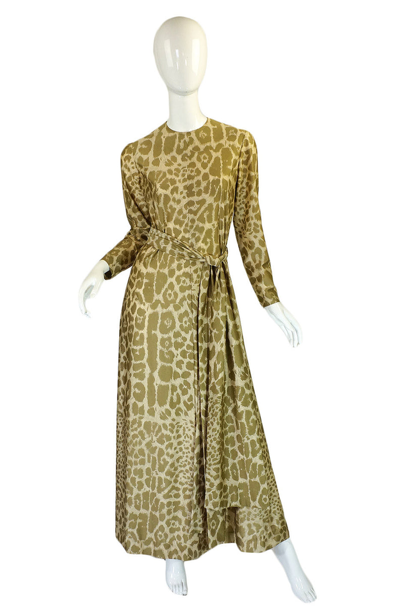 1970s Nat Kaplan Couture Leopard Maxi – Shrimpton Couture