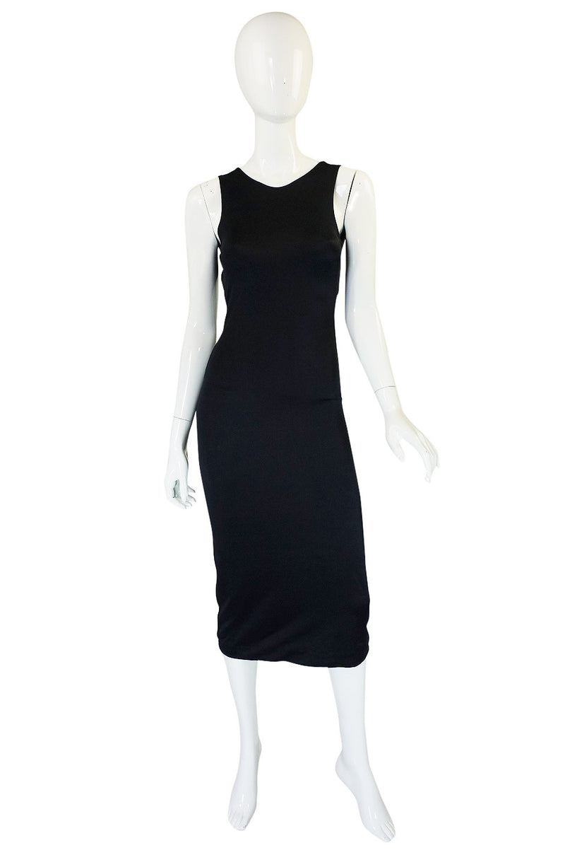 1970s OMO Norma Kamali Backless Dress Shrimpton Couture 1970s OMO Norma Kamali Backless Dress Shrimpton Couture