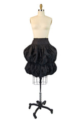 1970s Silk Taffeta Valentino Bubble Skirt