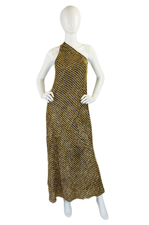 1970s Stephen Burrows Fringe Dress