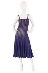 Spring 1980 Striped Missoni Knit Dress