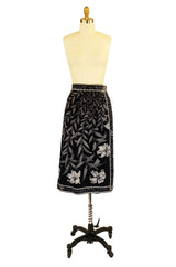 1970s Velvet Wrap Emilio Pucci Skirt