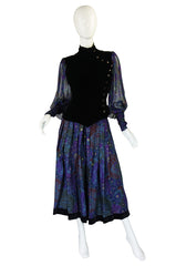 1970s Emanuel Ungaro Haute Couture Set