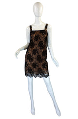 1980s Fine Lace Bill Blass Dress & Jacket