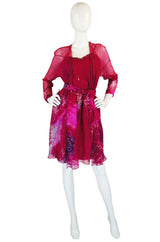 1980s Hanae Mori Pink Ensemble