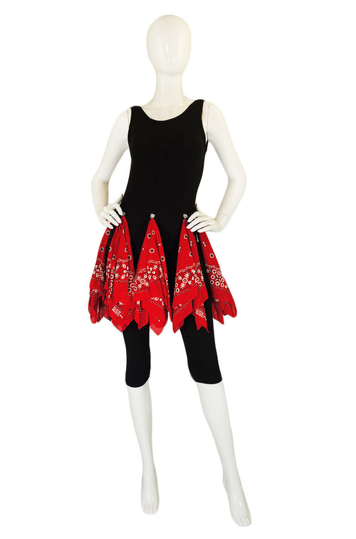 1989 Patrick Kelly Bandana Jumpsuit