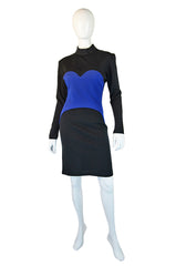 F/W 1988 Iconic Blue Heart Patrick Kelly