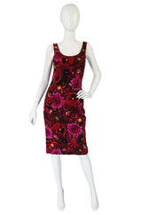 1990s Dolce & Gabbana Floral Dress