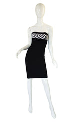 1990s Herve Leger Graphic Bandage Set