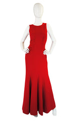 1990s Oscar de la Renta Mermaid Gown