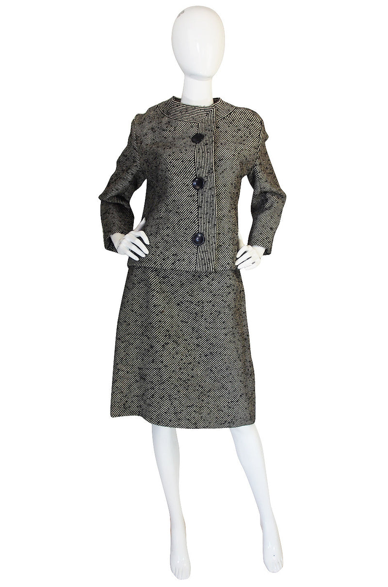 Jackie O Pink Tweed 2 Piece Suit Dress W/jacket Jackie Kennedy