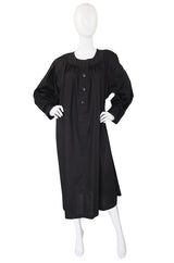 1980s Yves Saint Laurent Painters Smock Dress