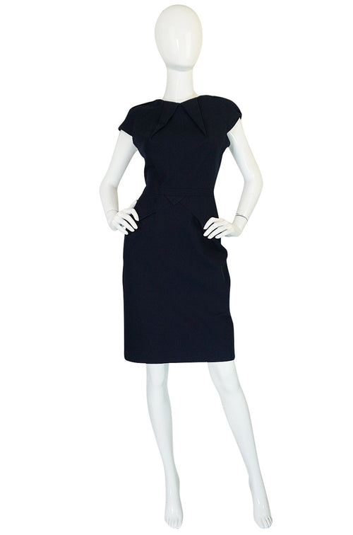 F/W 2007 RM by Roland Mouret Navy "Moon" Dress