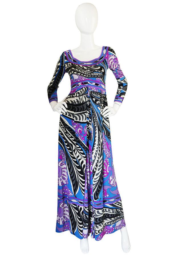 1960s Rare Emilio Pucci Silk Jersey Jumpsuit