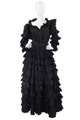1983/4 Important Ruffled Yves Saint Laurent Set