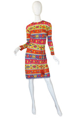 1960s Silk Jersey Pucci with Crystal Coppola Belt