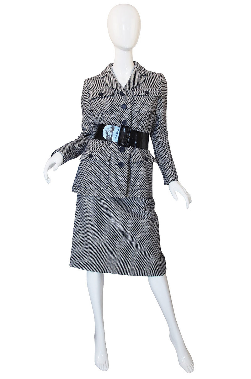 1960s Superbly Tailored Norman Norell Suit