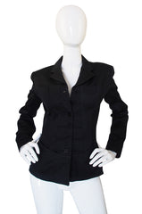 1992 Museum Held Azzedine Alaia Black "Corset" Jacket