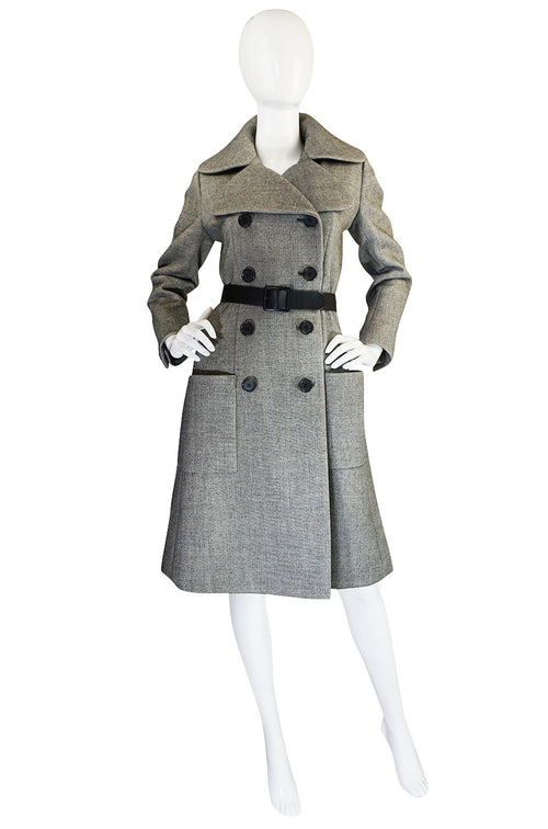 1960s Beautifully Tailored Norman Norell Couture Coat