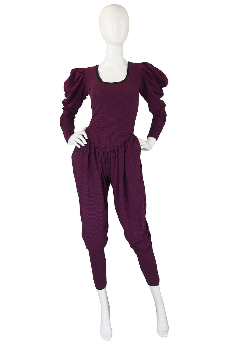 Rare 1980s Betsey Johnson Punk Label Jumpsuit